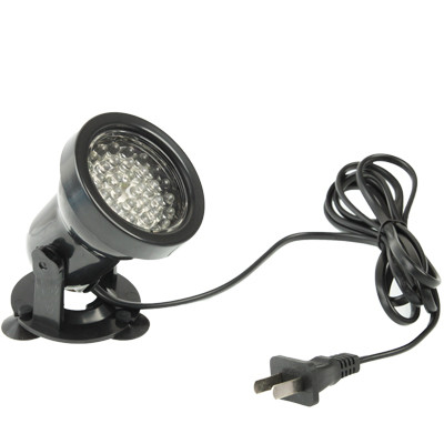 Spots imperméables à l'eau de 2.3W, réservoir de poissons amphibie de 36 LED / lumière colorée d'aquarium, profondeur imperméable: 1-1.5m (noir) SH16841373-07