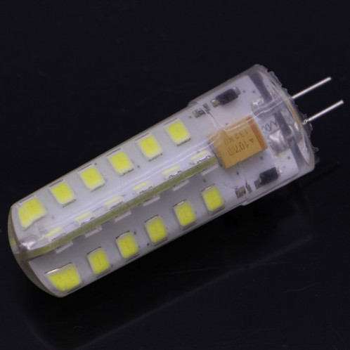 Lumière de maïs de la lumière blanche G4 4W SMD 2835 LED, ampoule de 240-260 LM 48 LEDs, AC / DC 12V SH536W628-06
