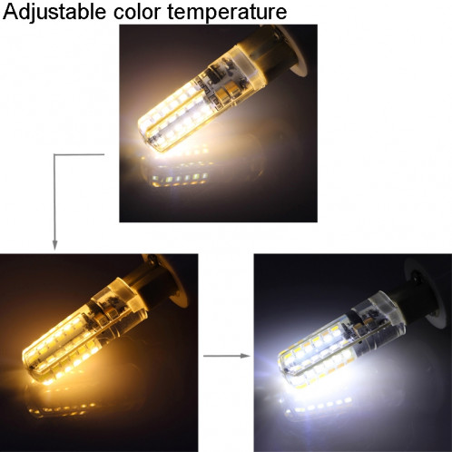 G9 4W SMD 3014 Lumière de maïs à DEL blanche et blanche blanche et blanche neutre, 240-260 LM 96 Ampoule à tension de couleur ajustable, CA 220V SH2537483-06