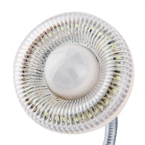 1.8W E27 Spiral Human Sensor Light Control Veilleuse à économie d'énergie, distance sensible: 5-7m (blanc) SH28061090-06
