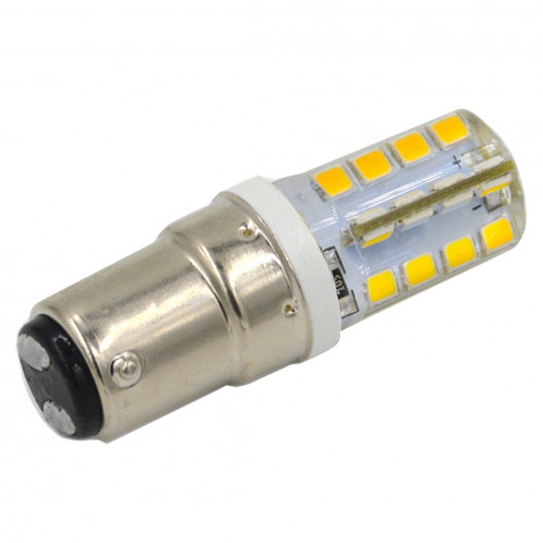 Ampoule de maïs de silicone de B15 3.5W 240LM, 32 LED SMD 2835, lumière blanche chaude, CA 220V SH00WW724-06