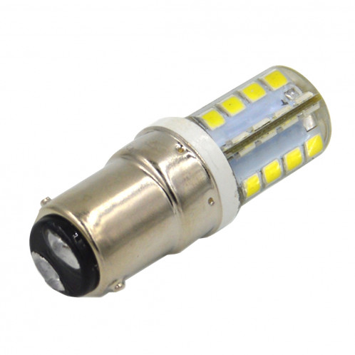 Ampoule de maïs de silicone de B15 3.5W 240LM, 32 LED SMD 2835, lumière blanche, CA 220V SH500W1357-06