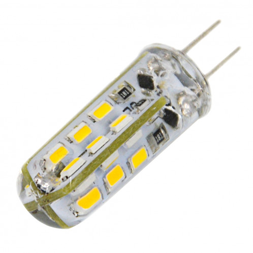 Ampoule de maïs de maïs de G4 2W 120LM, 24 LED SMD 3014, lumière blanche chaude, DC 12V SH02WW793-06