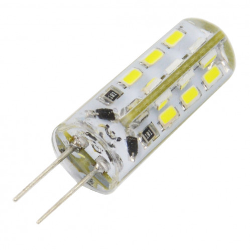 Ampoule de maïs de maïs de G4 2W 120LM, 24 LED SMD 3014, lumière blanche, DC 12V SH502W1688-06