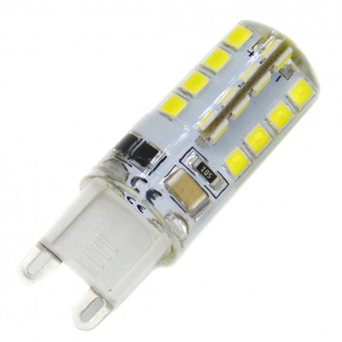 Ampoule de maïs de maïs de G9 3.5W 240LM, 32 LED SMD 2835, lumière blanche chaude, CA 220V SH506W1110-07