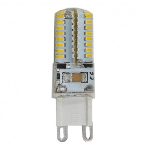 Ampoule de maïs de maïs de G9 4W 210LM, 64 LED SMD 3014, lumière blanche chaude, CA 220V SH07WW1333-07