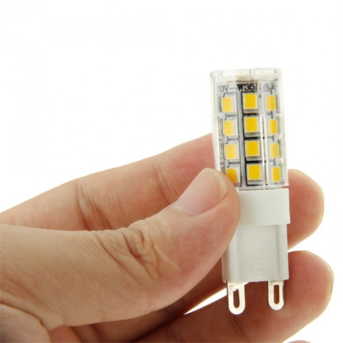 Ampoule de maïs G9 4W 300LM, 35 LED SMD 2835, lumière blanche chaude, AC 220V SH27WW1438-06