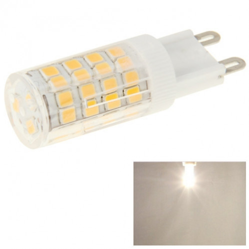 G9 5W 400LM ampoule de maïs, 51 LED SMD 2835, lumière blanche chaude, AC 220V SH32WW1106-06