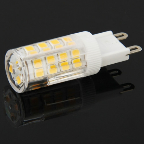 G9 5W 400LM ampoule de maïs, 51 LED SMD 2835, lumière blanche chaude, AC 220V SH32WW1106-06