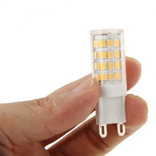 G9 5W 400LM ampoule de maïs, 51 LED SMD 2835, lumière blanche chaude, AC 220V SH32WW1106-06