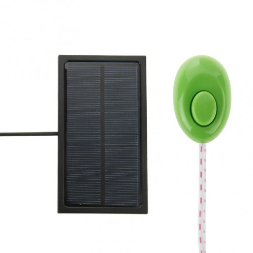 Ampoule d'économie d'énergie de 1W 1200mAh LED, système d'éclairage actionné solaire (vert) SH050G463-010