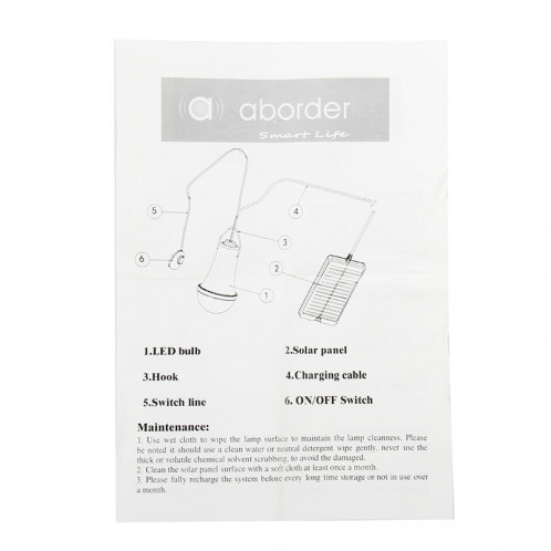 Ampoule d'économie d'énergie de 1W 1200mAh LED, système d'éclairage actionné solaire (vert) SH050G463-010