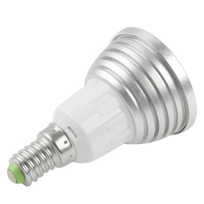 E14 3W RGB Flash LED Ampoule, Flux lumineux: 240-270lm, avec télécommande, AC 85-265V SH5126599-05