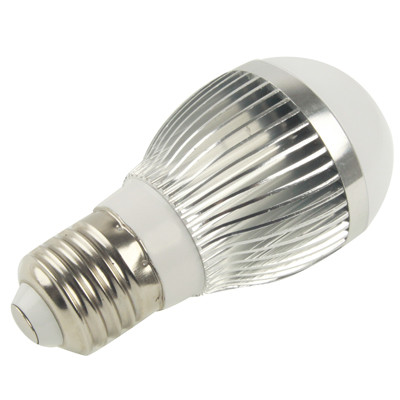 Ampoule E27 6W LED boule raide, 20 LED 5730 SMD, lumière blanche chaude, AC 85-265V SH03WW959-06