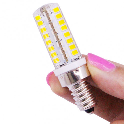 E14 4W 250-270LM ampoule de maïs, 64 LED SMD 2835, lumière blanche chaude, AC 220V SH00WW1704-011