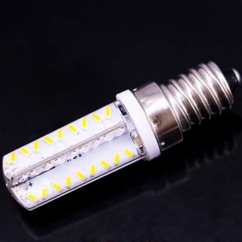E14 3.5W 200-230LM ampoule de maïs, 72 LED SMD 3014, lumière blanche chaude, luminosité réglable, AC 220V SH02WW450-011