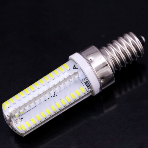 E14 4W 240-260LM ampoule de maïs, 104 LED SMD 3014, lumière blanche, AC 220V SH505W824-011