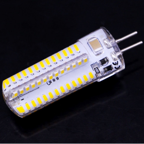 G4 4W 240-260LM ampoule de maïs, 104 LED SMD 3014, lumière blanche chaude, AC 220V SH06WW1961-011