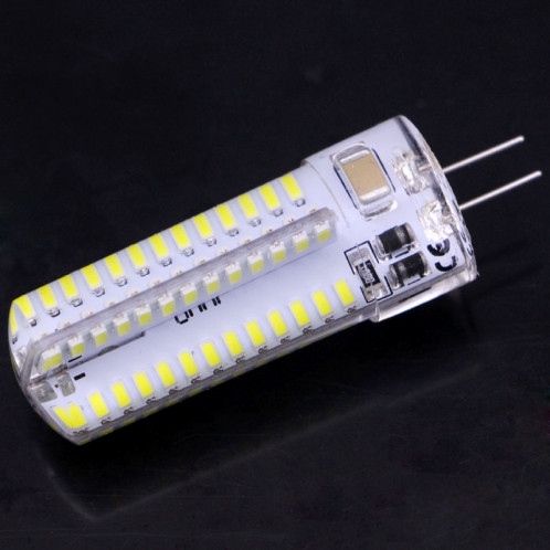 G4 4W 240-260LM ampoule de maïs, 104 LED SMD 3014, lumière blanche, AC 220V SH506W629-011