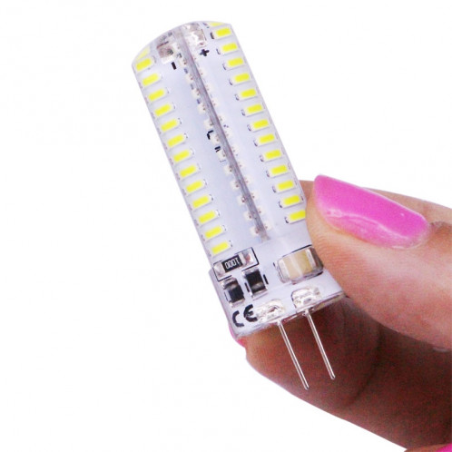 G4 4W 240-260LM ampoule de maïs, 104 LED SMD 3014, lumière blanche, AC 220V SH506W629-011