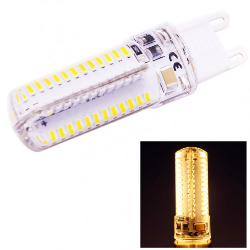 G9 4W 240-260LM ampoule de maïs, 104 LED SMD 3014, lumière blanche chaude, AC 220V SH07WW1735-011