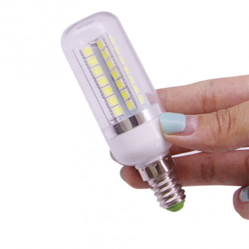 E14 5W lumière blanche 450LM 56 LED SMD 5050 Maïs Ampoule, CA 220V SH100W1406-09