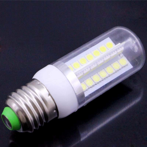 E27 5W lumière blanche 450LM 56 LED SMD 5050 Maïs Ampoule, CA 220V SH101W601-09