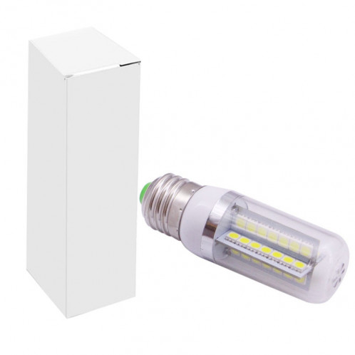 E27 5W lumière blanche 450LM 56 LED SMD 5050 Maïs Ampoule, CA 220V SH101W601-09