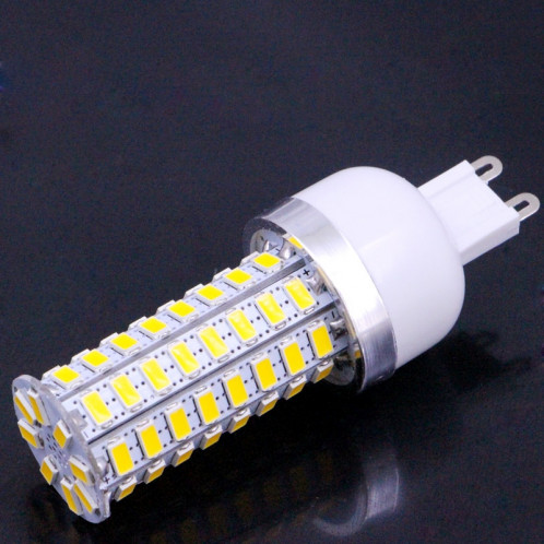 Ampoule de maïs de G9 6.0W 520LM, 72 LED SMD 5730, lumière blanche chaude, CA 220V SH05WW1121-09