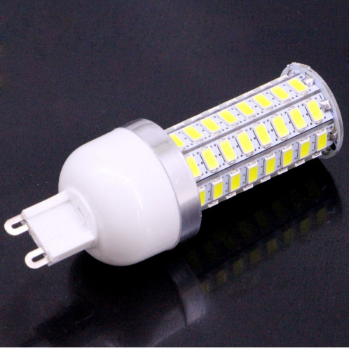 Ampoule de maïs de G9 6.0W 520LM, 72 LED SMD 5730, lumière blanche, CA 220V SH105W1062-09