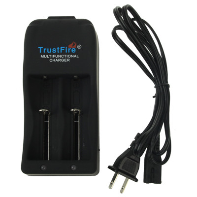 Chargeur de batterie multifonction TR-006 pour 16340/18650/25500/26650/26700 (noir) SH00161432-07