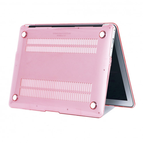Crystal Hard Case de protection pour Apple Macbook Air 13,3 pouces (A1369 / A1466) (Rose) SH008F436-05