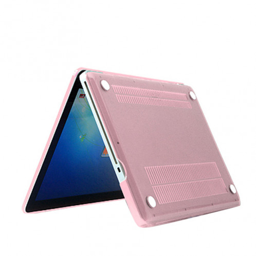 Étui de protection en cristal dur pour Macbook Pro 15,4 pouces (rose) SH011F674-06