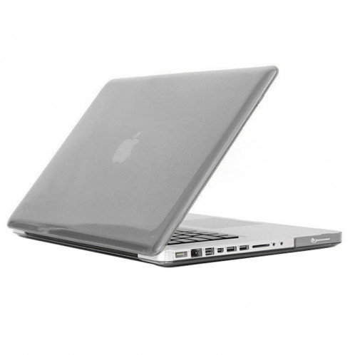 Étui de protection en cristal dur pour Macbook Pro 15,4 pouces (gris) SH011H1796-06