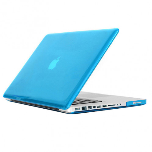 Étui de protection en cristal dur pour Macbook Pro 15,4 pouces (Bleu bébé) SH11TT1429-06