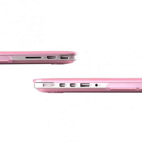 Crystal Hard Case de protection pour Macbook Pro Retina 13,3 pouces A1425 (rose) SH012F602-08