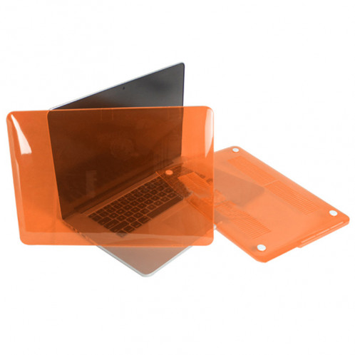 Crystal Hard Case de protection pour Macbook Pro Retina 13,3 pouces A1425 (Orange) SH12RG1609-08
