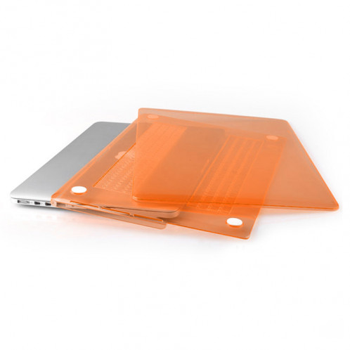 Crystal Hard Case de protection pour Macbook Pro Retina 13,3 pouces A1425 (Orange) SH12RG1609-08