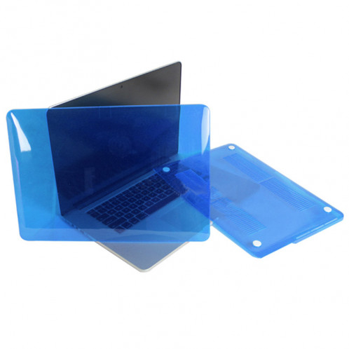 Étui de protection en cristal dur pour Macbook Pro Retina 15,4 pouces (Bleu) SH13BE1789-08