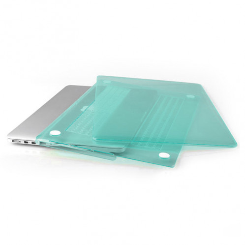 Étui de protection en cristal dur pour Macbook Pro Retina 15,4 pouces (vert) SH013G92-08