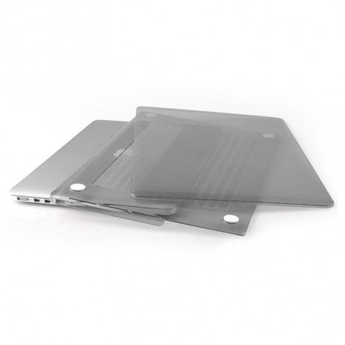 Étui de protection en cristal dur pour Macbook Pro Retina 15,4 pouces (Gris) SH013H289-08