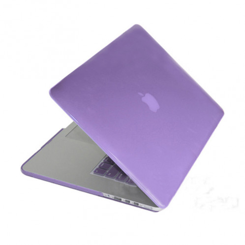 Étui de protection en cristal dur pour Macbook Pro Retina 15,4 pouces (violet) SH013P993-08