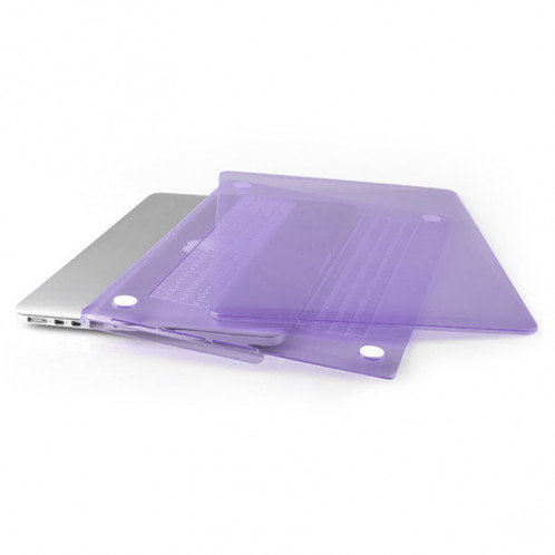 Étui de protection en cristal dur pour Macbook Pro Retina 15,4 pouces (violet) SH013P993-08