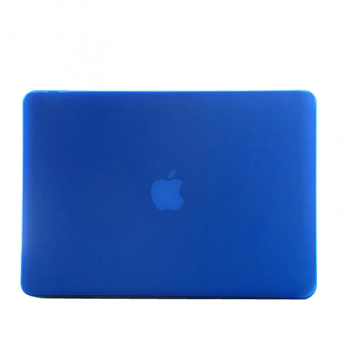 Cas de protection en plastique dur givré pour Macbook Pro 13,3 pouces (bleu) SH14BE380-07