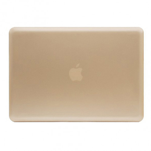Boîtier de protection en plastique dur givré pour Macbook Pro 13,3 pouces (or) SH14GD1494-07
