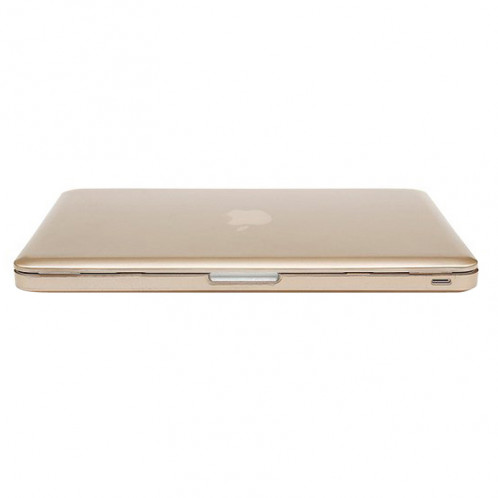 Boîtier de protection en plastique dur givré pour Macbook Pro 13,3 pouces (or) SH14GD1494-07