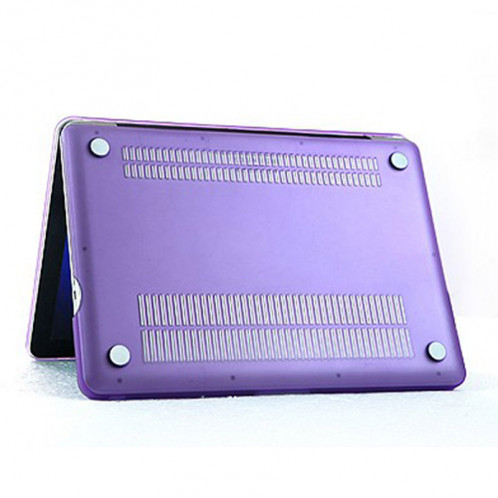 Boîtier de protection en plastique dur givré pour Macbook Pro 13,3 pouces (violet) SH014P324-07