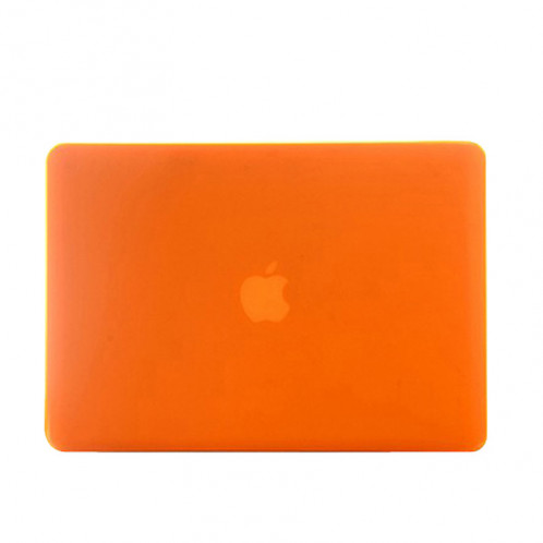 Boîtier de protection en plastique dur givré pour Macbook Pro 13,3 pouces (Orange) SH14RG1701-07