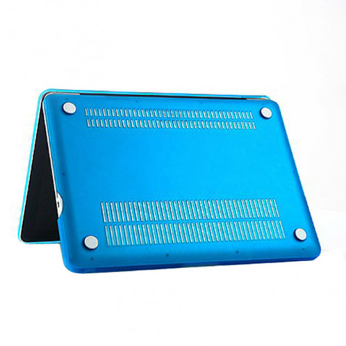 Boîtier de protection en plastique dur givré pour Macbook Pro 13,3 pouces (Bleu bébé) SH14TT1449-07