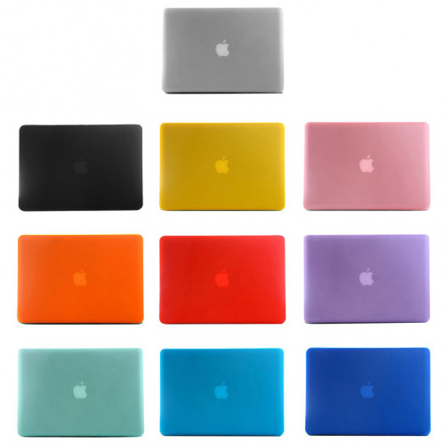 Boîtier de protection en plastique dur givré pour Macbook Pro 13,3 pouces (Gris) SH014H1033-07